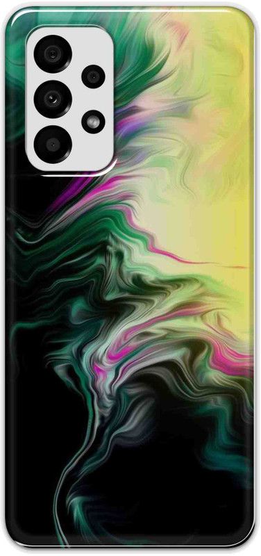 NDCOM Back Cover for Samsung Galaxy A73 5G Color Mix Art Printed  (Multicolor, Hard Case)