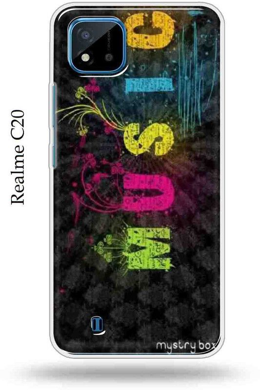 Mystry Box Back Cover for Realme C20 | Realme C20A  (Multicolor, Shock Proof, Silicon, Pack of: 1)