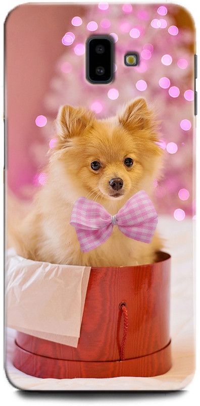 WallCraft Back Cover for SAMSUNG Galaxy J6 Plus PUG, CUTE DOG, CUTE, ANIMAL, PET, LITTLE DOG  (Multicolor, Dual Protection, Pack of: 1)