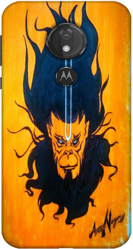 BAGRA Back Cover for Moto G7 Power Back Caver, Back Case  (Multicolor, Grip Case, Silicon, Pack of: 1)