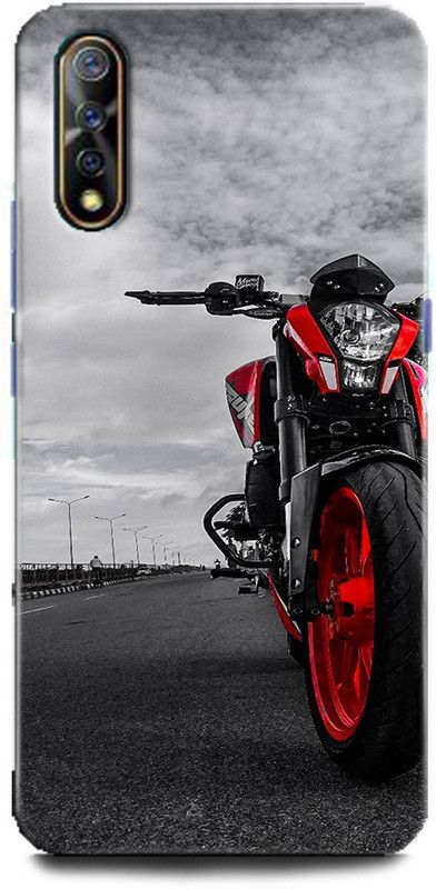 Afterglow Back Cover for Vivo S1 DUKE, KTM, BIKE, RACER, DUCK LOVE, BIKER  (Multicolor, Shock Proof, Pack of: 1)