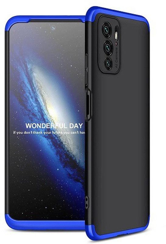 SPAZY CASE Back Cover for Poco M3 Pro  (Blue, Hard Case, Pack of: 1)