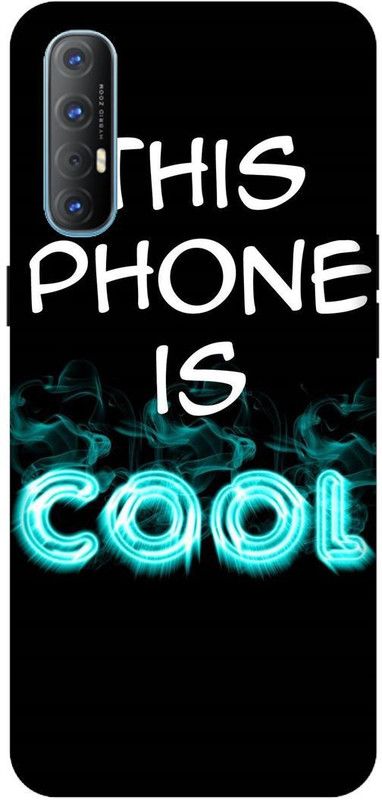 SSMORYA Back Cover for OPPO Reno 3 Pro (Black Cool) Printed Back Cover  (Multicolor, Waterproof)