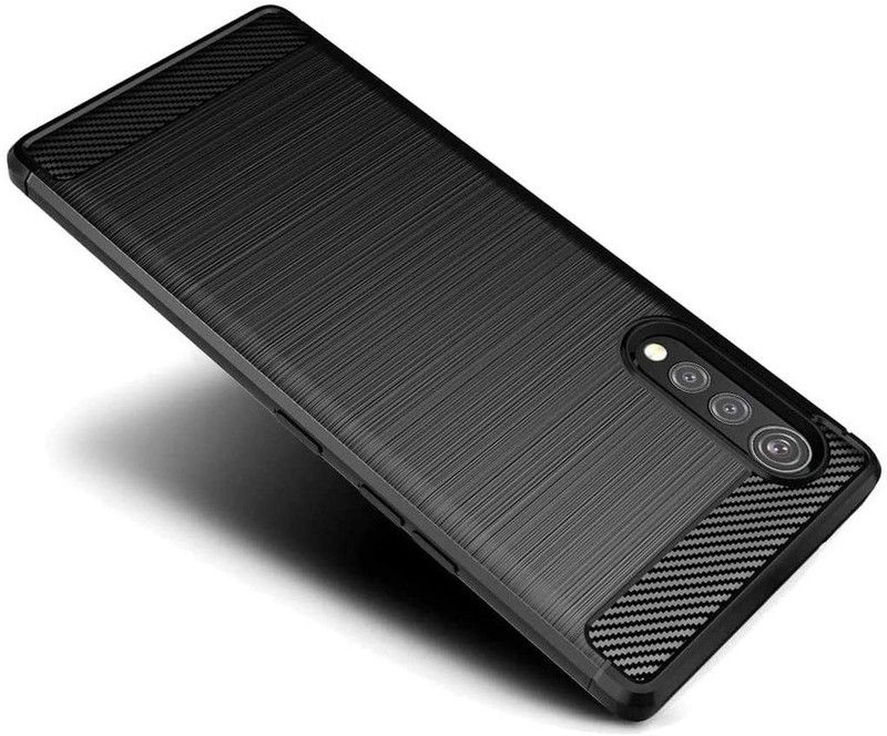 SkyTree Bumper Case for LG Velvet  (Black, Rugged Armor, Pack of: 1)