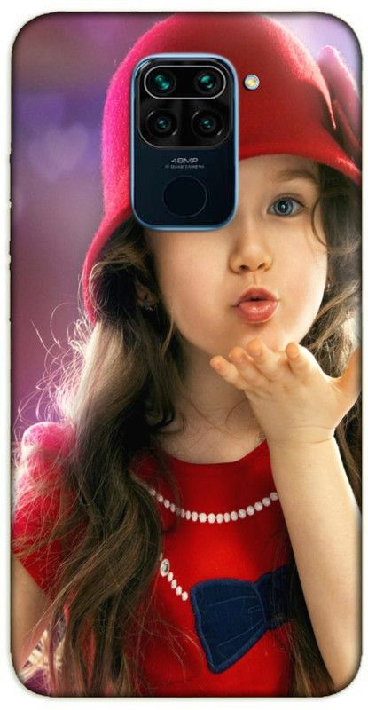 iprinto Back Cover for Mi Redmi Note 9 Girls Back Cover  (Pink, Hard Case)