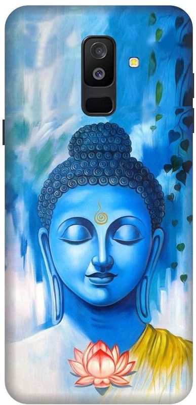 SSMORYA Back Cover for Samsung Galaxy A6 plus, God Buddha Multicolour Printed  (Multicolor, Shock Proof, Pack of: 1)