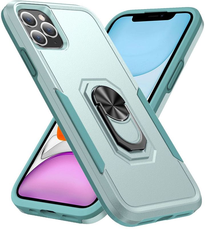 Mofi Back Cover for Apple iPhone 11 PRO  (Green, Dual Protection, Pack of: 1)
