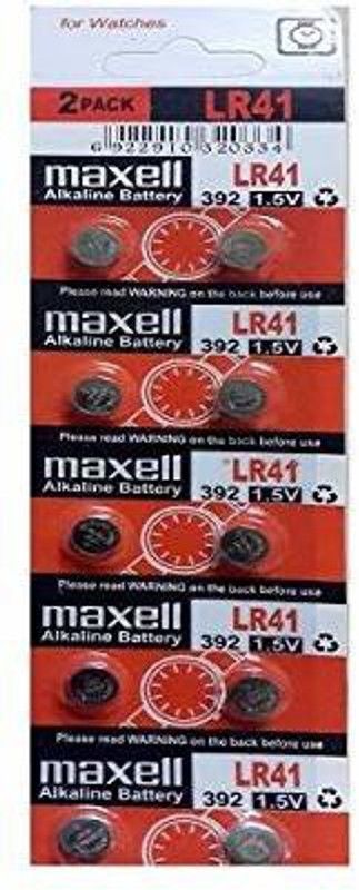 YTM 10pcs 1.5V LR41 Li-ion Non-Rechargeable Calculator Watch Devices Battery  (Pack of 10)