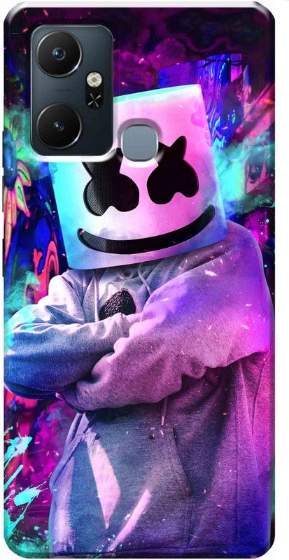 StroFit Back Cover for Infinix Smart 6 Plus 2636  (Multicolor, Flexible, Silicon, Pack of: 1)