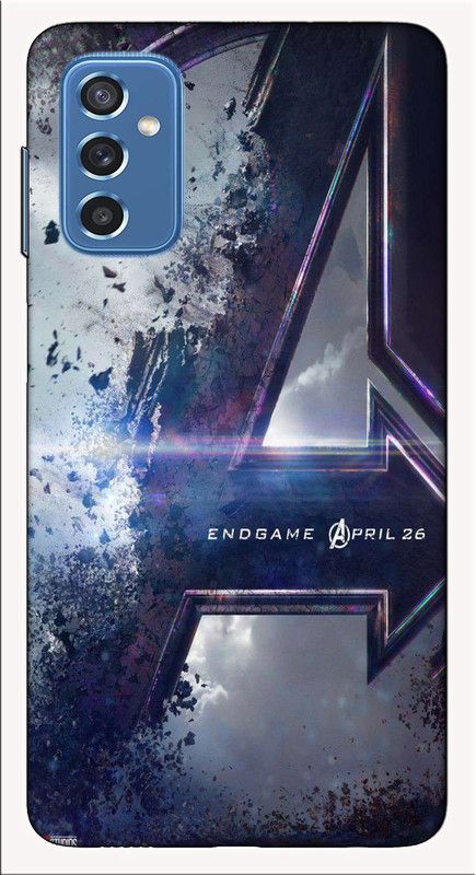 iprinto Back Cover for Samsung Galaxy M52 5G  (Blue, Hard Case, Pack of: 1)