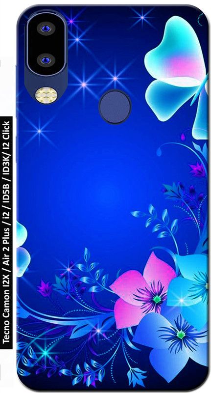 BIVAX Back Cover for TECNO CAMON I2X/TECNO CAMON I2/ TECNO ID5B/TECNO ID3K/TECNOICLICK 301  (Multicolor, Grip Case, Silicon, Pack of: 1)
