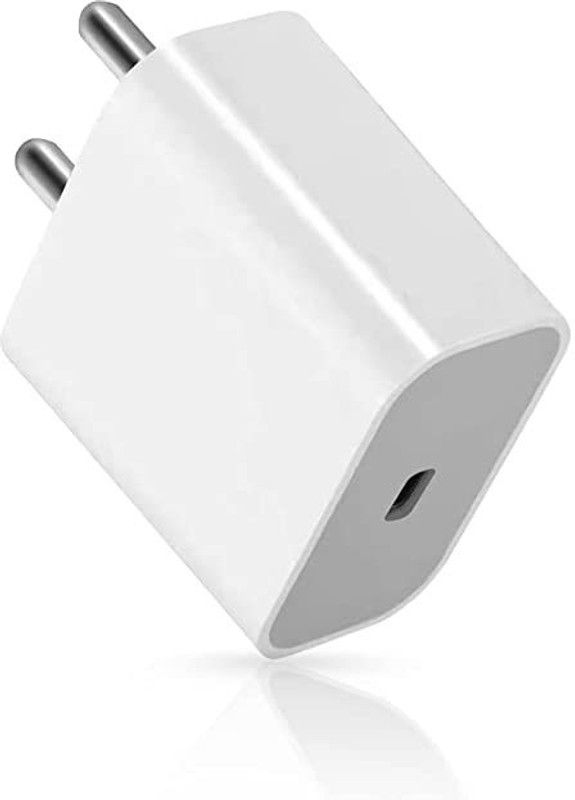 eKus NA 0.5 A Mobile 20W C Type Pd Adapter for 13/13 Mini new 2022 Charger  (White)