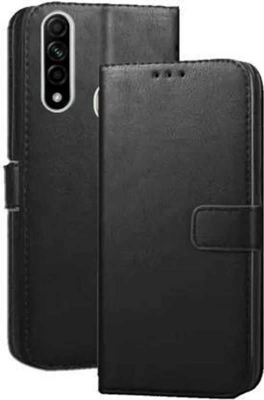 Urban Tech Flip Cover for OPPO A31 2020 128GBFlip Case | Magnetic Closure | Shock Proof Wallet Flip Cover  (Black, Magnetic Case, Pack of: 1)