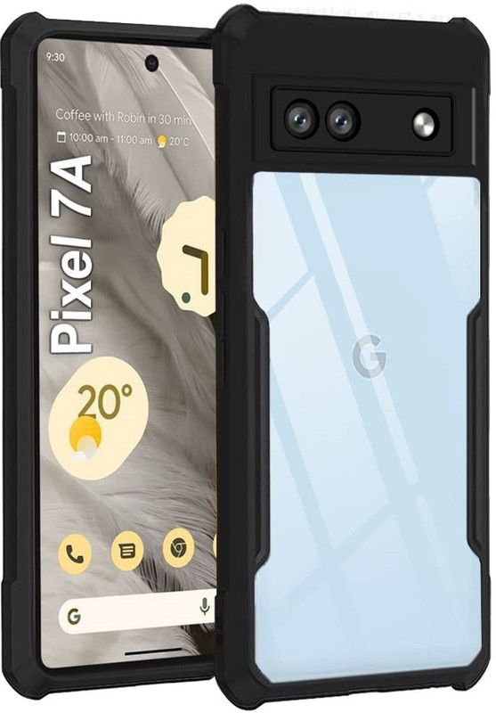 NKCASE Back Cover for Google Pixel 7a, (IPK)  (Transparent, Shock Proof, Pack of: 1)
