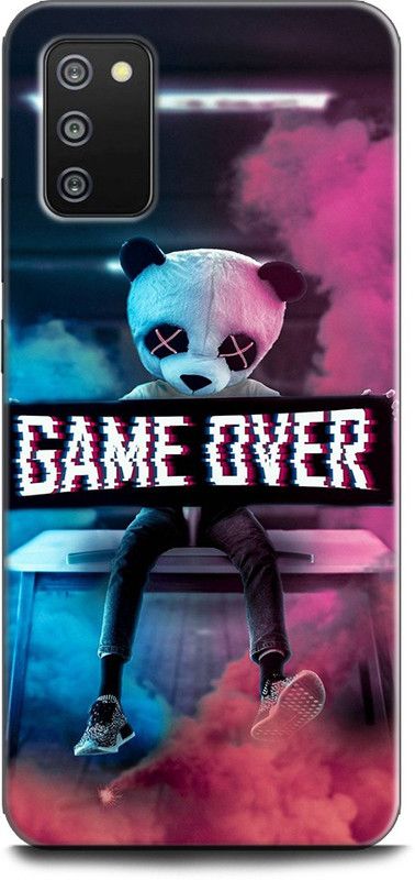 Afterglow Back Cover for SAMSUNG Galaxy M02s GAME OVER, PANDA, COLOURFULL, NEON, TRAP BOY, STREET, TRAP  (Multicolor, Shock Proof, Pack of: 1)