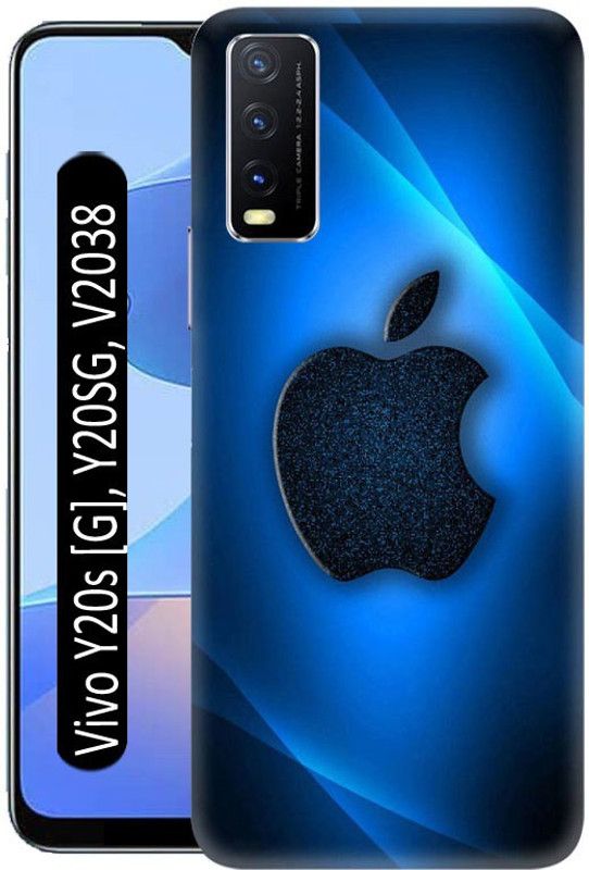 Bingal Back Cover for Vivo Y20s  (Blue, Pack of: 1)