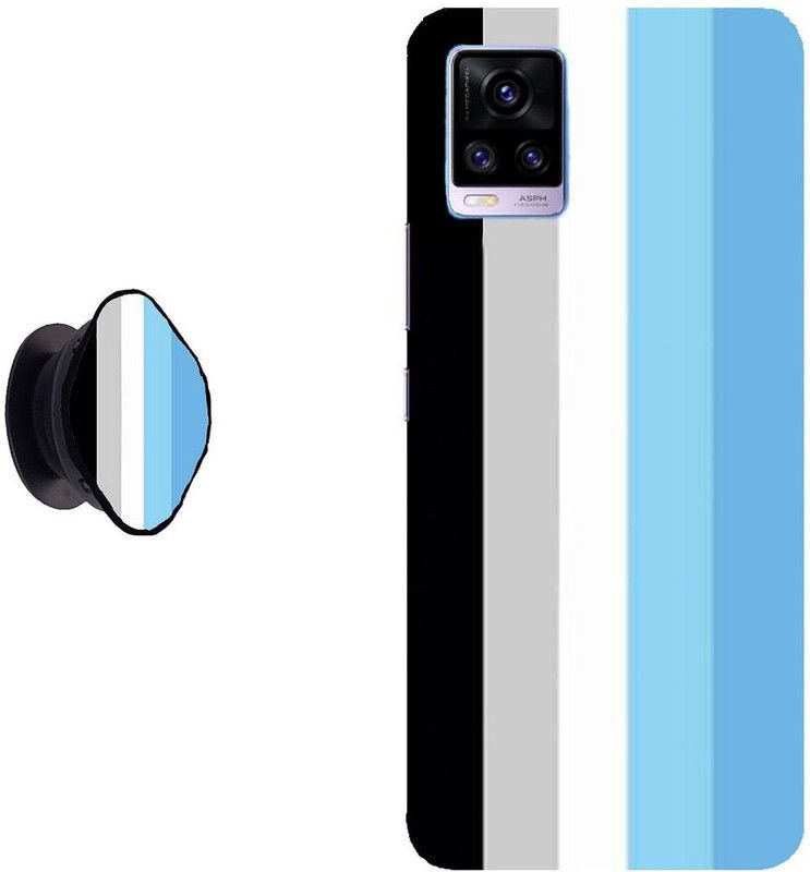 My Swag Back Cover for Vivo V20 (Multicolor, Cases with Holder)  (Multicolor, Cases with Holder, Pack of: 1)