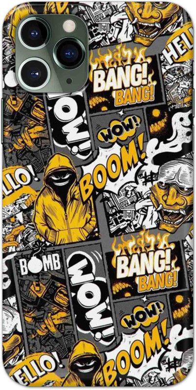 NDCOM Back Cover for iPhone 11 Pro Bang Printed  (Multicolor, Hard Case, Pack of: 1)