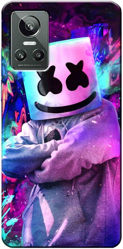 Auqueno Back Cover for Realme GT Neo 3 5G 2639  (Multicolor, Grip Case, Silicon, Pack of: 1)