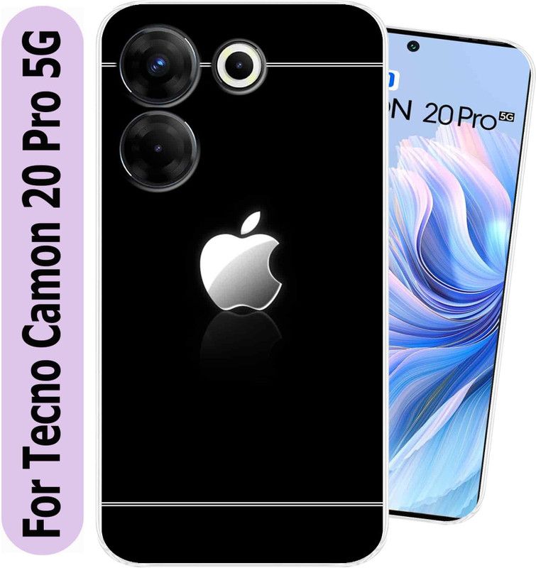 Coolcase Back Cover for Tecno Camon 20 Pro 5G, Camon 20 Pro 5G  (Multicolor, Flexible, Silicon, Pack of: 1)