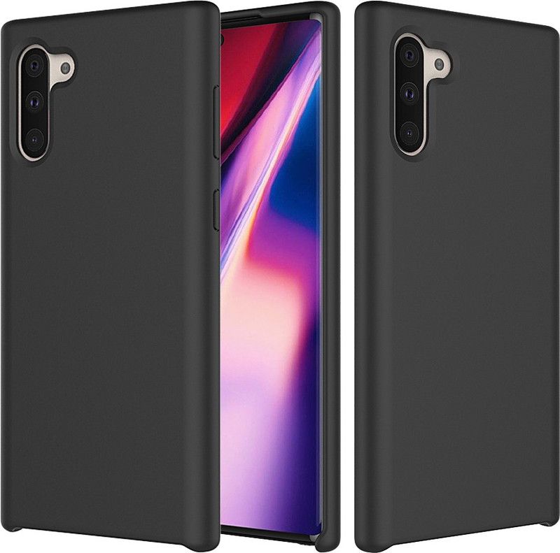 Wellchoice Back Cover for Samsung Note 10  (Black)