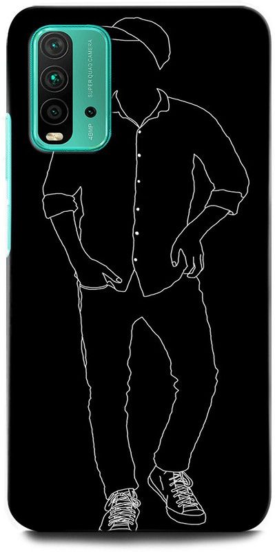 ORBIQE Back Cover for REDMI 9 Power MOBHQAB3 BOY, PHONE, ATTITUDEBOY  (Multicolor, Hard Case, Pack of: 1)