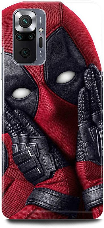 JUGGA Back Cover for Redmi Note 10 Pro, DEADPOOL, MARVEL, SUPER, HERO  (Red, Hard Case, Pack of: 1)