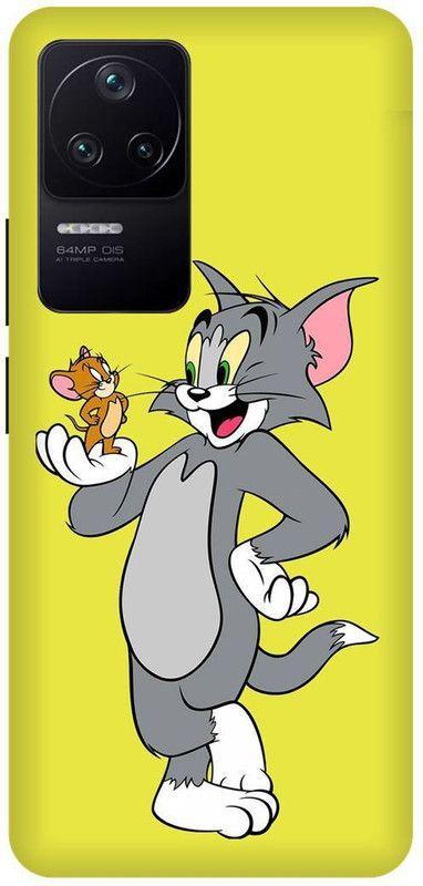 play fast Back Cover for POCO F4 5G  (Yellow, Grey, Hard Case, Pack of: 1)