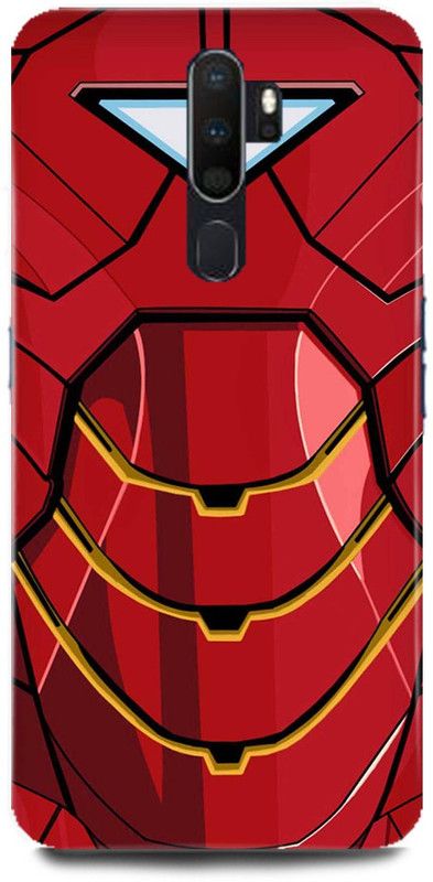 MP ARIES MOBILE COVER Back Cover for OPPO A9 2020, Iron,Man,Iron,Man,Mask,Iron,Man,Face,Avenger,Marvel,Superhero,Avengers,  (Multicolor, Hard Case, Pack of: 1)