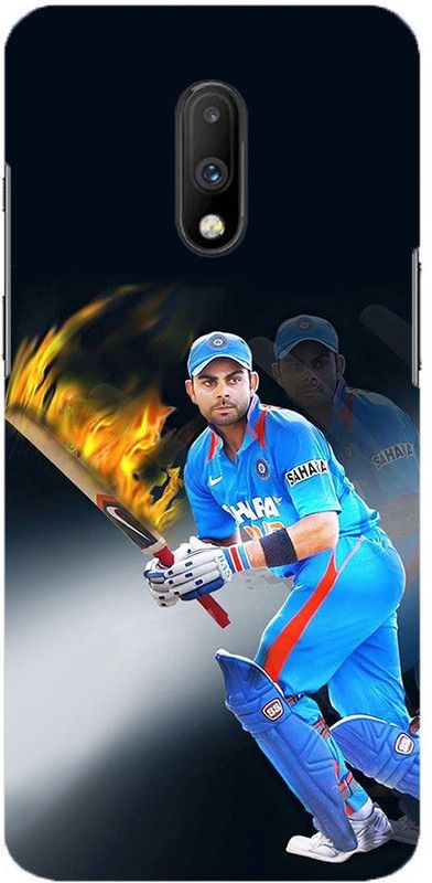 NDCOM Back Cover for Oneplus 7 Virat Kohli Captain Printed  (Multicolor, Hard Case, Pack of: 1)