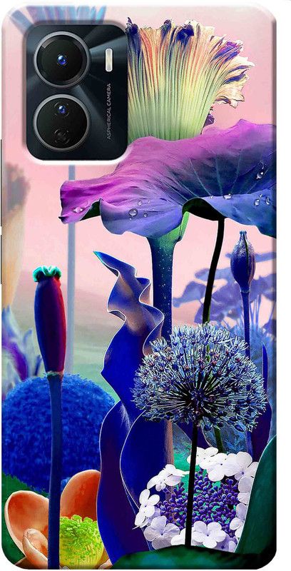 TrenoSio Back Cover for Vivo Y16/ Vivo Y16 4G 2800  (Multicolor, Shock Proof, Silicon, Pack of: 1)