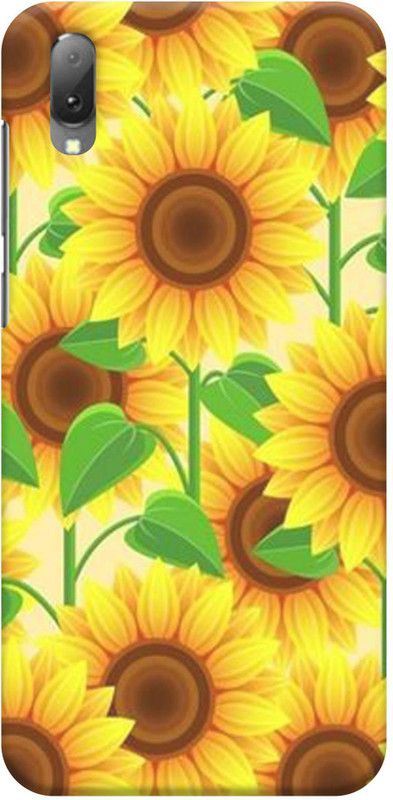 SP KING Back Cover for Vivo Y97  (Yellow, 3D Case)