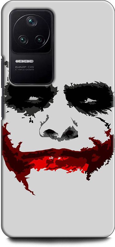 INDICRAFT Back Cover for POCO F4 5G  (Red, Grey, Pack of: 1)