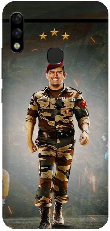 play fast Back Cover for Infinix Hot 7 Pro, X625, MS, DHONI, MAHENDRA, SINGH, DHONI  (Brown, Hard Case, Pack of: 1)