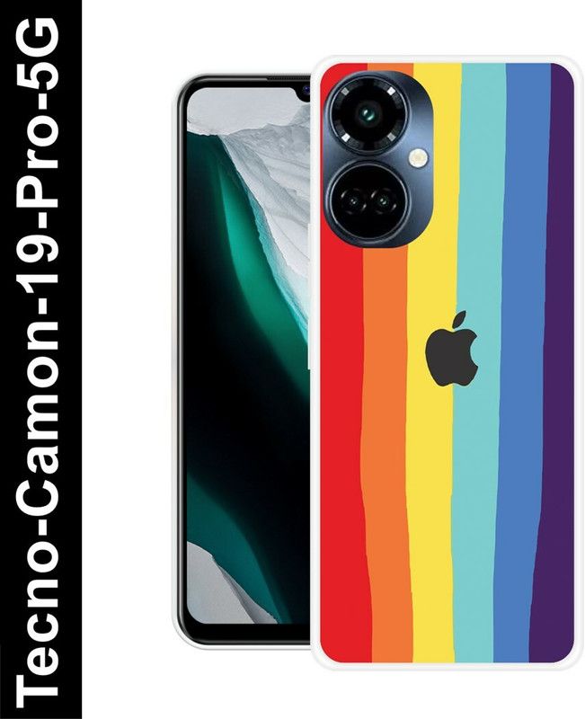 zevoko Back Cover for Tecno Camon 19 Pro 5G  (Multicolor, Dual Protection, Silicon, Pack of: 1)