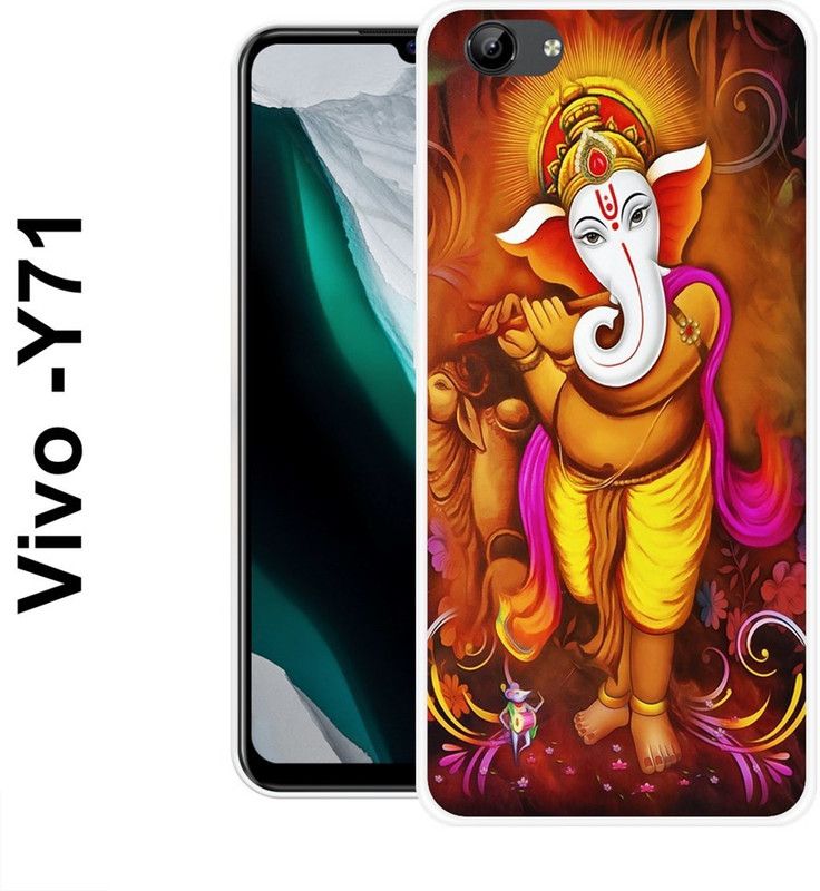 KUDI Back Cover for Vivo Y71  (Multicolor, Silicon)