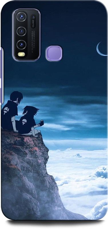 GRAFIQE Back Cover for Vivo Y50 ITACHI X SUSUKE, NARUTO, ANIME, CARTOON  (Multicolor, Shock Proof, Pack of: 1)
