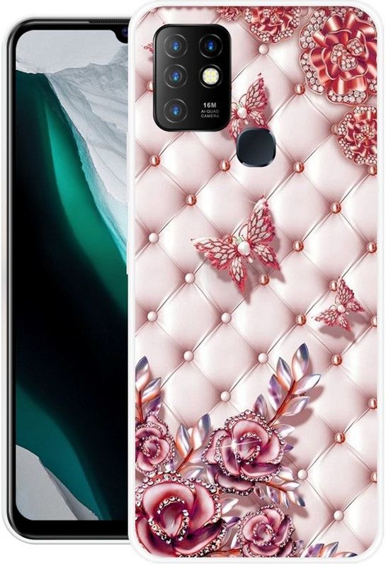 Namaste Back Cover for Infinix Hot 10  (Multicolor, Dual Protection, Silicon, Pack of: 1)