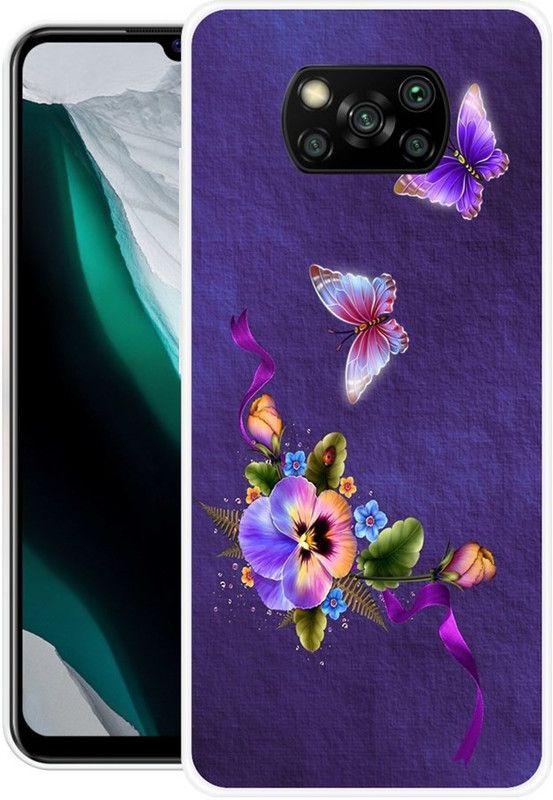 BAGRA Back Cover for Poco X3, Poco X3 Pro  (Multicolor, Grip Case, Silicon)