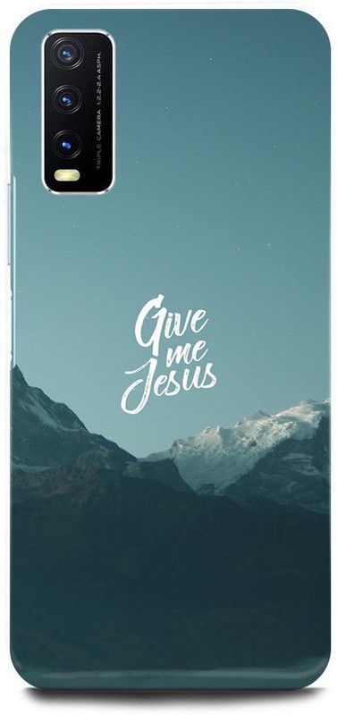 ZIGTOZAG SHOPPE Back Cover for Vivo Y20, V2029, JESSUS, GOD, ALMIGHTY, CROSS, THEONE  (Multicolor, Hard Case)