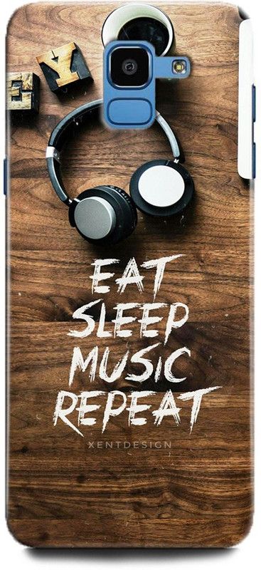 Afterglow Back Cover for SAMSUNG Galaxy On6 EAT SLEEP MUSIC REPEAT, POSITIVE, NATURE  (Multicolor, Shock Proof, Pack of: 1)