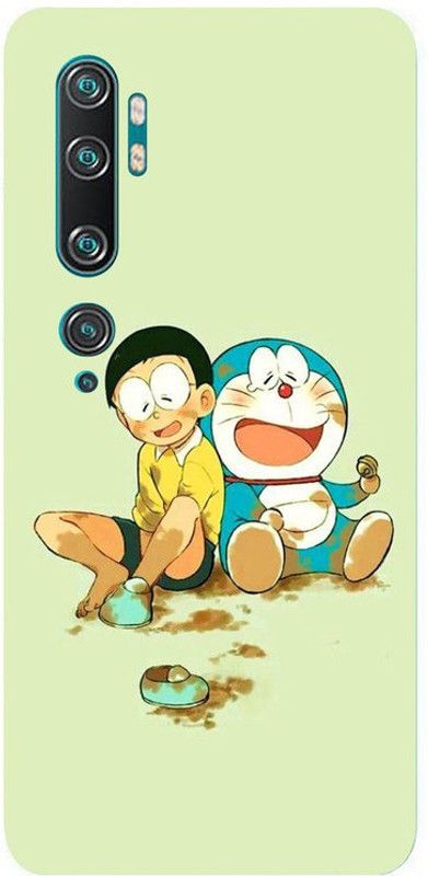Skyhawk Back Cover for Redmi Note 10 Doraemon And Nobita  (Multicolor, Waterproof, Silicon, Pack of: 1)