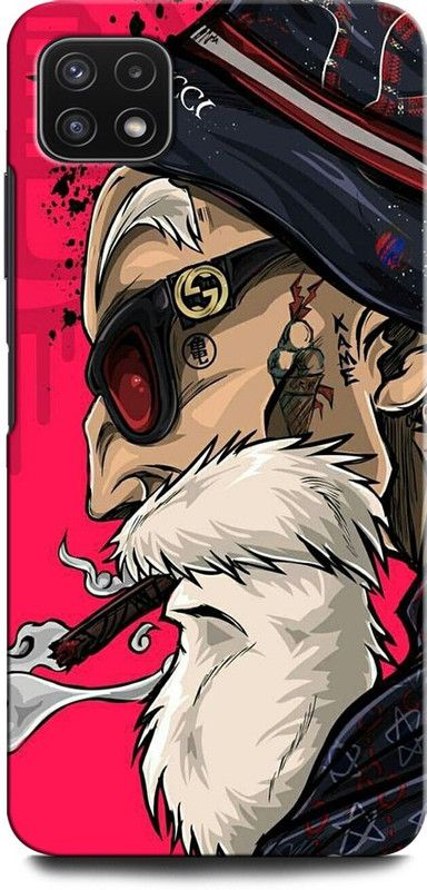 GRAFIQE Back Cover for SAMSUNG Galaxy A22 5G MASTERROSHI, ANAMIE, SMOKYOLDMAN, DRAGONBALLZ  (Multicolor, Shock Proof, Pack of: 1)