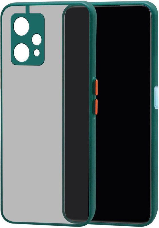 Gorilion Back Cover for Realme 9 4G  (Green, Camera Bump Protector, Pack of: 1)