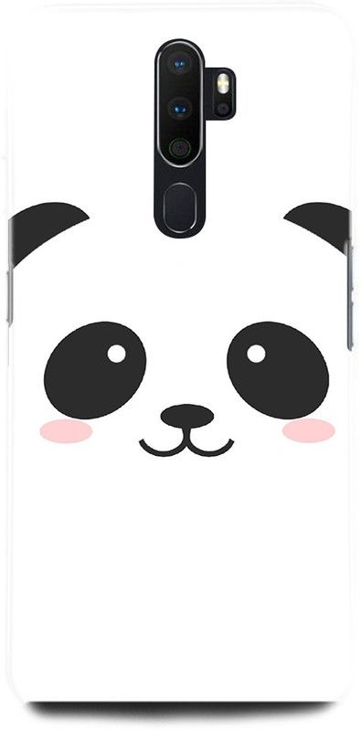 ORBIQE Back Cover for OPPO A9 2020 CPH1937 PANDA, LOVE, BEAR, AMOR, EYES  (Multicolor, Hard Case, Pack of: 1)