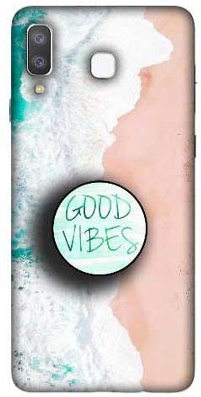 NDCOM Back Cover for Samsung Galaxy A9 Star Ocean Wave Good Vibes Printed  (Multicolor, Hard Case, Pack of: 1)