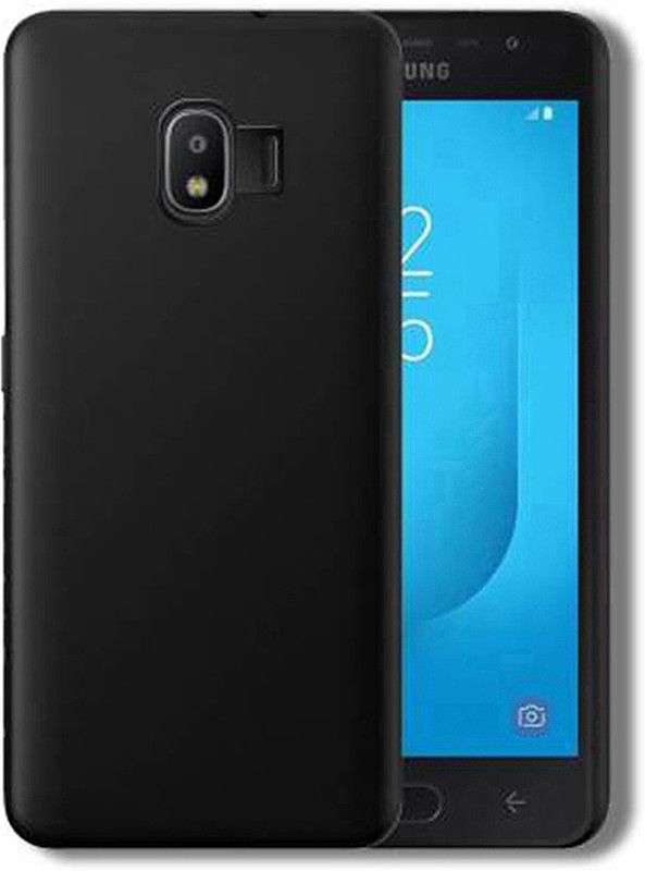 Mozo Back Cover for Samsung Galaxy j2 2018, Plain, Case, Cover  (Black, Shock Proof, Pack of: 1)