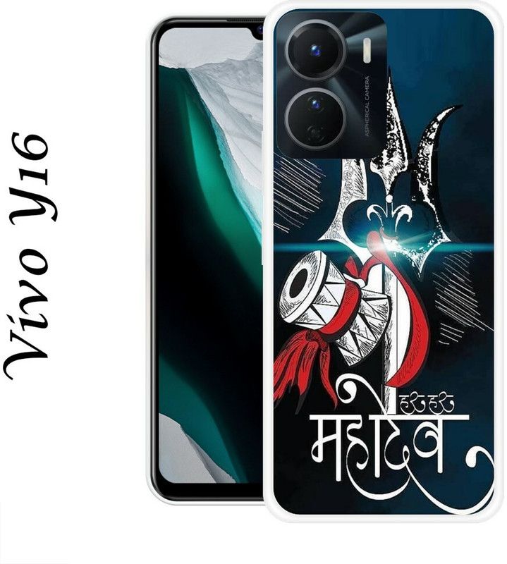 Ashini Back Cover for vivo Y16  (Multicolor, Silicon, Pack of: 1)