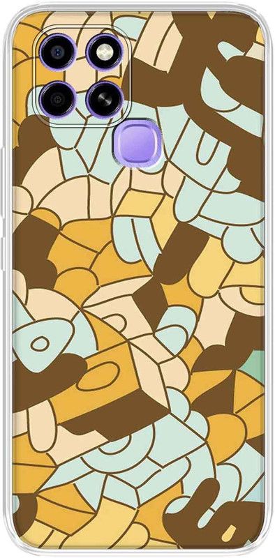 CaseRepublic Back Cover for Infinix Smart 6  (Multicolor, Silicon, Pack of: 1)