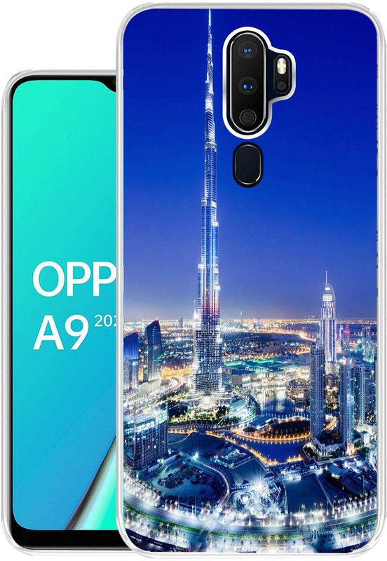 Snazzy Back Cover for oppo a9 2020  (Multicolor, Grip Case, Silicon, Pack of: 1)